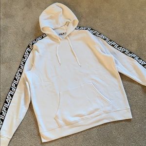 Fila fleeced hoodie